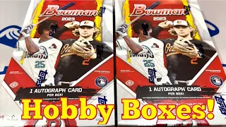 NEW RELEASE!  2023 BOWMAN BASEBALL HOBBY BOXES!