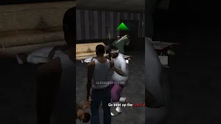 Сюжет GTA San Andreas за ПОЛМИНУТЫ ⏱ #shorts