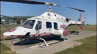 Bell 222 UT-helicopter, the helicopter of choice for ROCKET HEMS