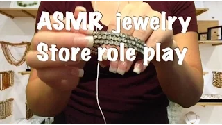 ASMR jewelry store role play! Tingly sounds