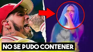 Anuel AA Le Volvió a Cantar A Karol G. La Bebecita Rompe En Llanto EN Pleno Concierto En Argentina.