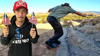 SKATE NOMAD LEARNS OFF GRID AMERICA