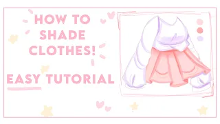 🤍༉‧₊˚✧how to shade clothes | tutorial | gacha life/club ༉‧₊˚✧✉️