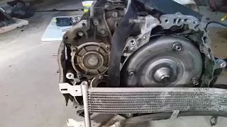 Ford Freestyle CVT 4WD transmission removal