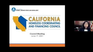 June 17, 2021 Homeless Coordinating and Financing Council Meeting