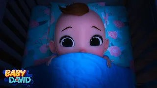 Afraid Of The Dark Song + More Nursery Rhymes & Kids Songs | Baby David