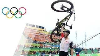 Nino Schurter wins the men's Mountain Bike competition