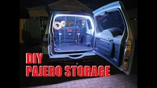 DIY Pajero Rear Storage Mods: Part 1