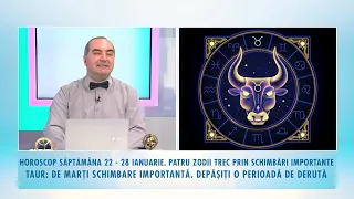 Horoscop Săptămânal cu astrologul Remus Ionescu: 22- 28 ianuarie 2024