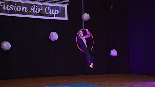 Яна Дрожжа. Повітряне кільце. Fusion Air Cup 2019.