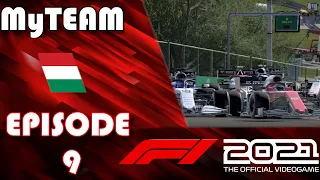 RISKY STRATEGY / F1 2021 MY TEAM CAREER EPISODE 9 / HUNGARIAN GRAND PRIX