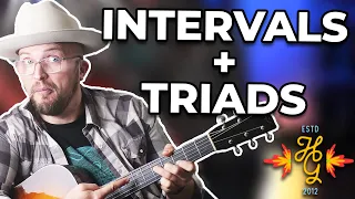 Practice Guitar Scales Like This // Intervals & Triads