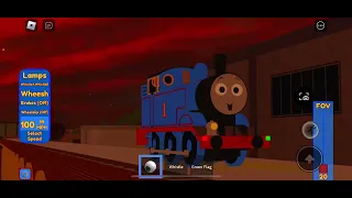 Thomas runs from the blast 2 sorry about the bad voice