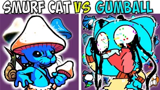 FNF Character Test | Gameplay VS My Playground | ALL Gumball VS Smurf Cat Test