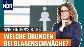 Inkontinenz: Welche Übungen helfen bei Blasenschwäche? | Visite | NDR