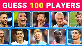 Guess 100 soccer players VERY FAST | Football Quiz 2023/2024
