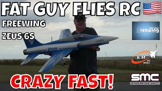CRAZY FAST FREEWING ZEUS 6S 90MM SPORT JET by  Fat Guy Flies RC