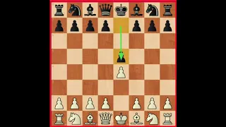 Brilliant Chess Game Ever | 14 move miniature by Greco | #Shorts