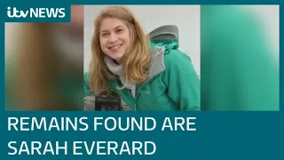 Human remains found in Kent are Sarah Everard, police say | ITV News