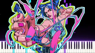 STONE OCEAN - JoJo's Bizarre Adventure Part 6 Opening Theme | [Piano Cover] (Synthesia)「ピアノ」