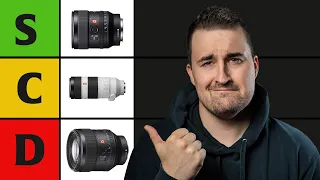 Ranking Every Sony G Master Lens for Video: The Ultimate Tier List