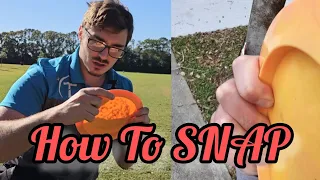 How to Generate snap on a disc. [Tutorial]