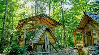 Game Changing Transformation @ Off Grid Log Cabin, Pond, Fishing, Cast Iron Cooking