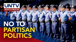 PNP chief Eleazar reminds cops to not engage in partisan politics