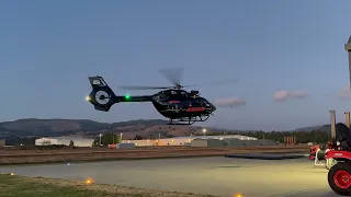 ZK-IDH Leaving Taieri Airfield for a job