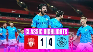 GUNDOGAN AT THE DOUBLE! | Liverpool 1-4 Man CIty | Classic Highlights