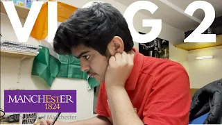 A Day in My Life at The University of Manchester | Indian student in the UK | Vlog 2