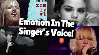 Songs that you can hear genuine pain and emotion in the singer’s voice!