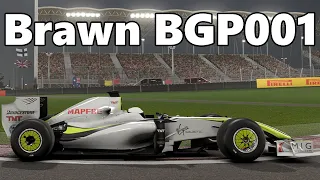 Brawn BGP001 V8 + sounds - The legendary one-season-wonder