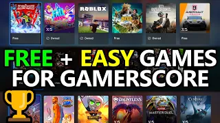 Free and Easy Gamerscore Games on Xbox