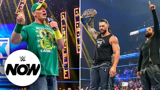 Roman Reigns and John Cena meet face-to-face tonight: WWE Now, August 13, 2021