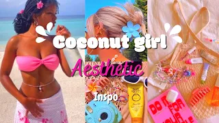 Coconut girl Aesthetic🌴🥥| outfit inspo