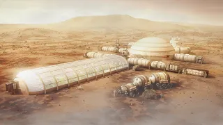 Building MARS COLONY SURVIVAL BASE to Permanently Populate Mars with Humans | Per Aspera Gameplay