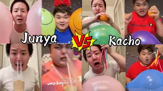 【Long Ver. Kacho VS Junya】Best Funny Videos 🥺🥺🥺 l KACHO Best TikTok February 2024