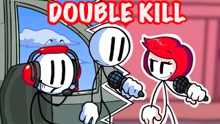 Double kill but the triple threat sing it! (Henry stickmin, Charles and Ellie)