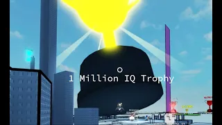 [Roblox - IQ Obby] How To Get 1 Million IQ Trophy