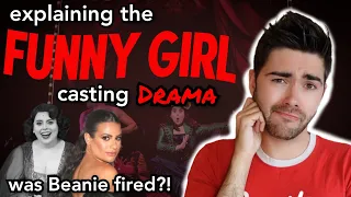 explaining the FUNNY GIRL news + drama | Lea Michele takes over and Beanie Feldstein was fired?!