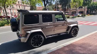 Brabus 800 Mercedes G63 stopped by police. Great spec! [4k 60p]