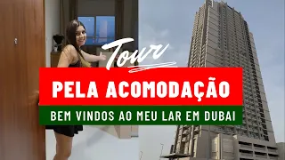 COMO MORA UM COMISSÁRIO EM DUBAI? TOUR PELA ACOMODAÇÃO