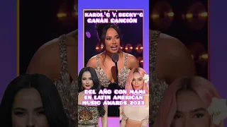 KAROL G Y BECKY G GANAN CANCIÓN DEL AÑO CON MAMI EN LATIN AMERICAN MUSIC AWARDS 2023