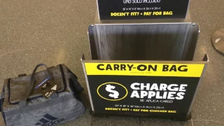 Spirit Airlines Personal Item Free Bag 18" x 14" x 8" "NEW MEASUREMENTS!"