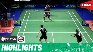 World champions Puavaranukroh/Taerattanachai are back in action against Scottish duo Hall/MacPherson