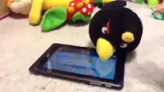 Bomb Bird Stars in Angry Birds Update - Short Fuse (Plush 2.0)