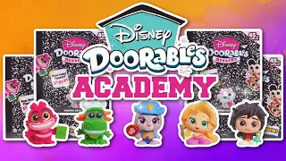 MEGA Disney Doorables Academy UNBOXING! 🚌💖📓