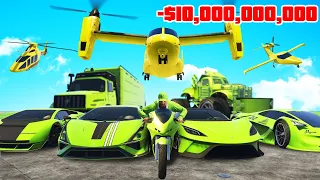 $10 BILLION DLC Spending Spree In GTA 5 Online…