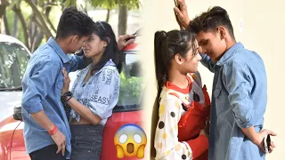 Getting Girls Too Closer Prank On Cute🥰 Girls Part-2 || Epic Reaction😱 || Harshit PrankTv